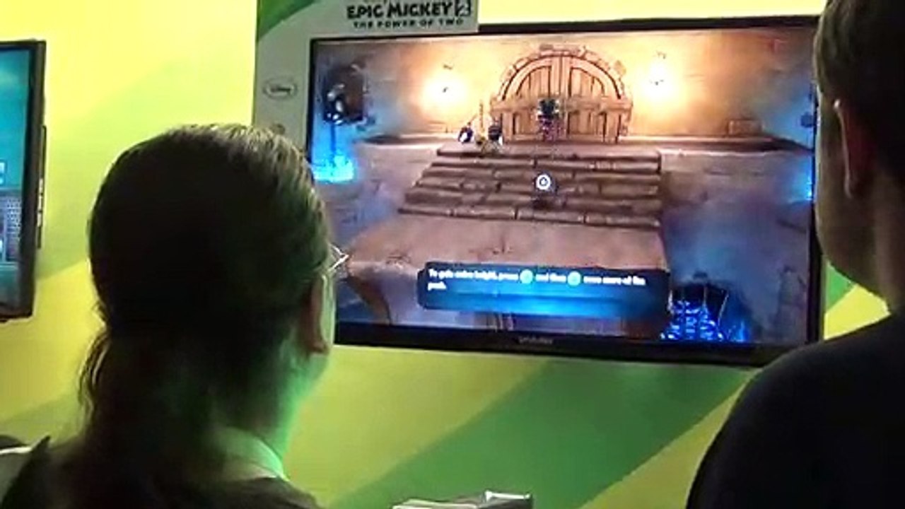 Jugando a Epic Mickey 2 - Vandal TV E3 2012