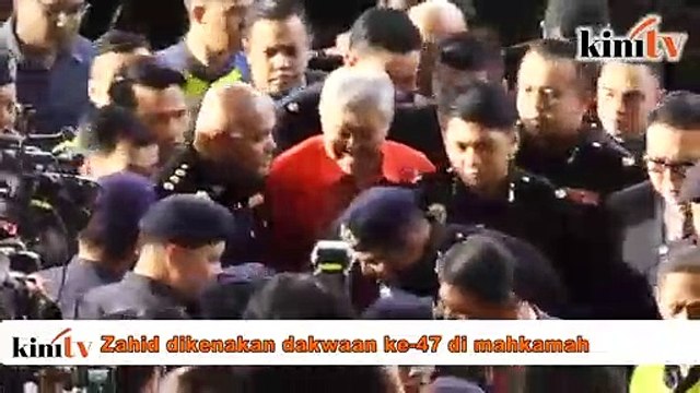 Zahid dihadap ke mahkamah atas tuduhan baru