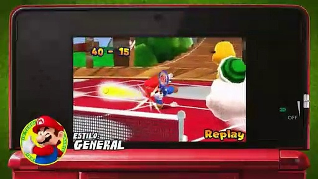 Mario Tennis Open - Estilos