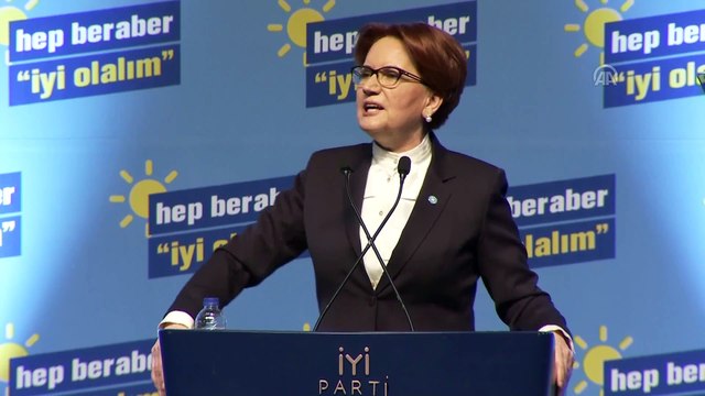 Akşener: '(Kocamaz'ın adaylığı) İYİ Parti bugün bir tuzakla daha karşı karşıya' - ANKARA