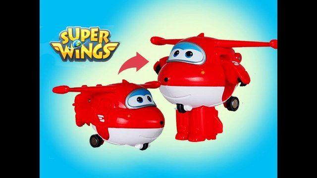Super Wings Mini Transforming Jett Robot Airplane 출동슈퍼윙스 신제품 장난감 - Unboxing Demo Review