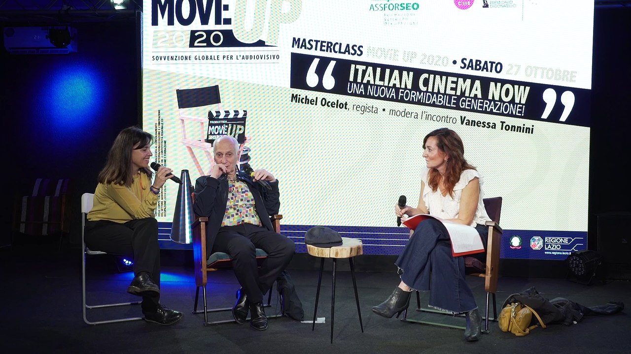 Michel Ocelot gives a master-class in Rome / Michel Ocelot en masterclass à Rome - Masterclass