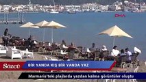 Marmaris’te Şubat'ta deniz keyfi