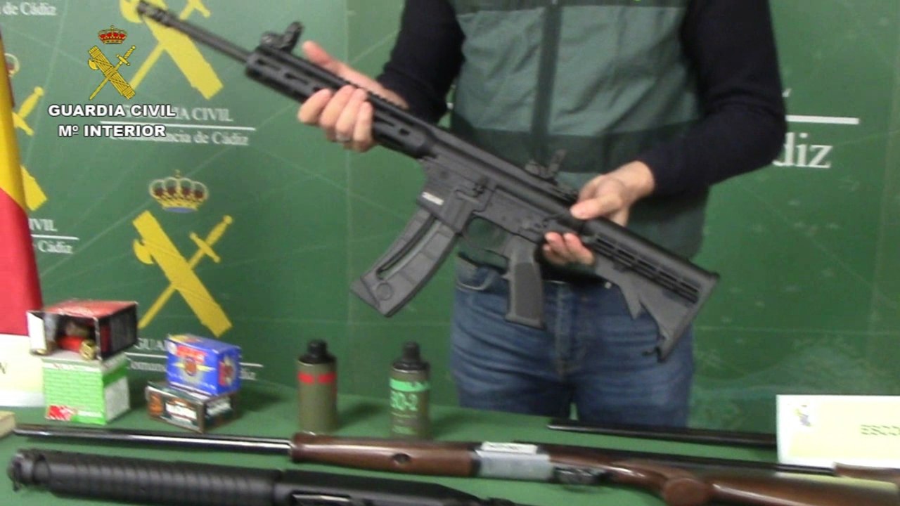 Desarticulan una red que aportaba armas a los narcos del Campo de Gibraltar