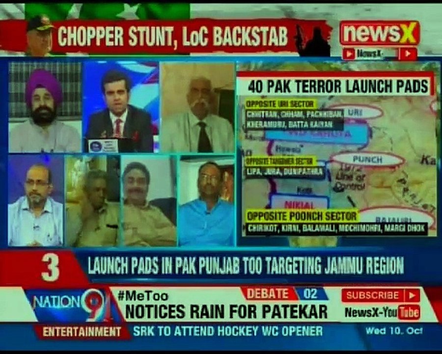 Terroristan's real face exposed; 40 Pakistan terror launch pads in Pak Punjab targeting Jammu region