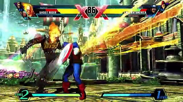 Ultimate Marvel vs Capcom 3 - GhostRider vs Firebrand