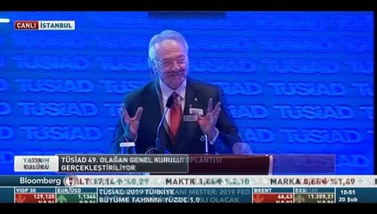 Hükümeti eleştirdi canlı yayın kesildi