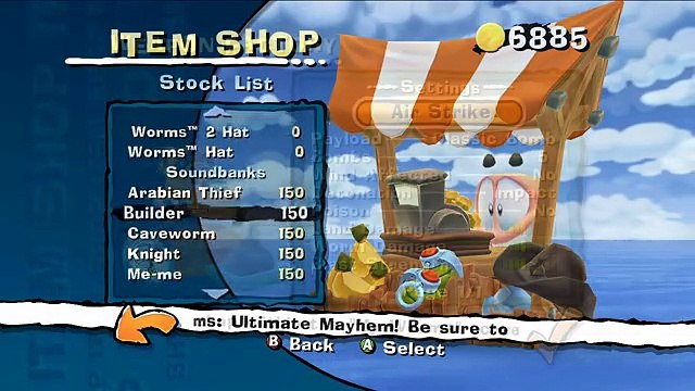 Worms Ultimate Mayhem - Personalización