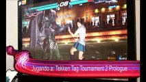 Jugando a Tekken Tag Tournament 2 Prologue - Vandal TV TGS 2011