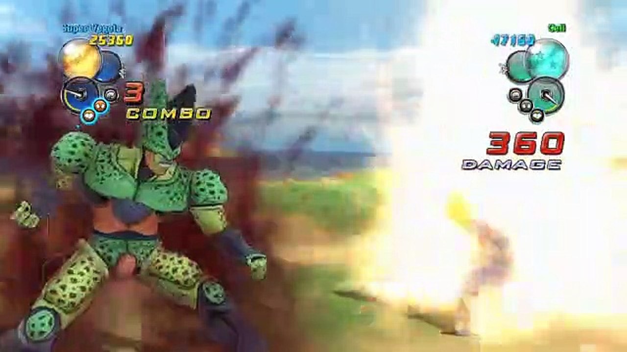 Dragon Ball Z Ultimate Tenkaichi - Vegeta vs Cell