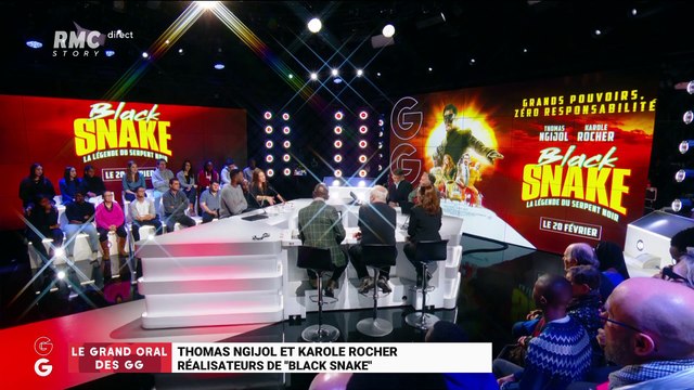Le Grand Oral de Thomas Ngijol et Karole Rocher, réalisateurs de Black Snake – 20/02