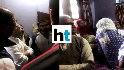 Rahul and Priyanka Gandhi visit Pulwama martyr's home in Shamli for prayer meeting