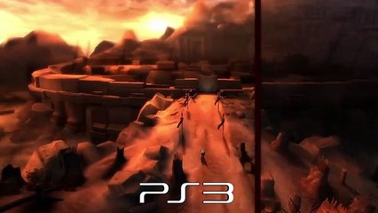 God of War Collection II - PS3 vs PSP