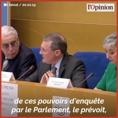 La commission d’enquête du Sénat réclame des poursuites contre Alexandre Benalla