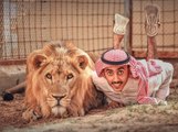 سعودي يشعل مواقع التواصل بقدرته على التخاطب مع الحيوانات المفترسة!