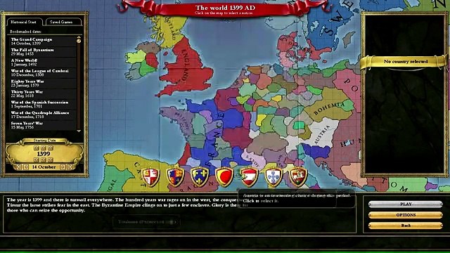 Europa Universalis III: Chronicles - Tráiler