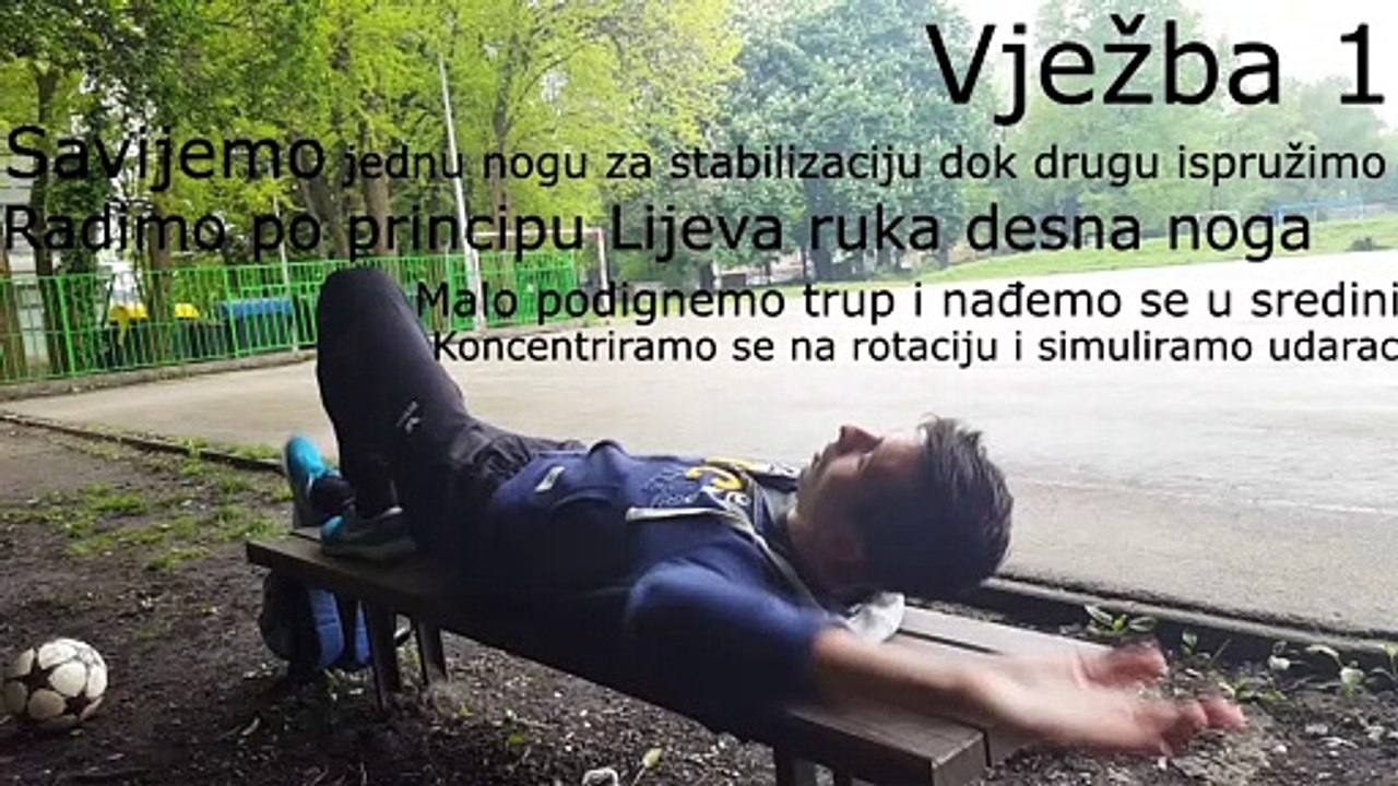 Vježbe za jači udarac u Nogometu