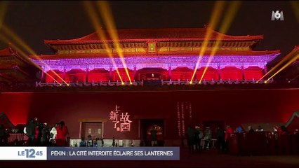 Pékin : la cité interdite éclaire ses lanternes