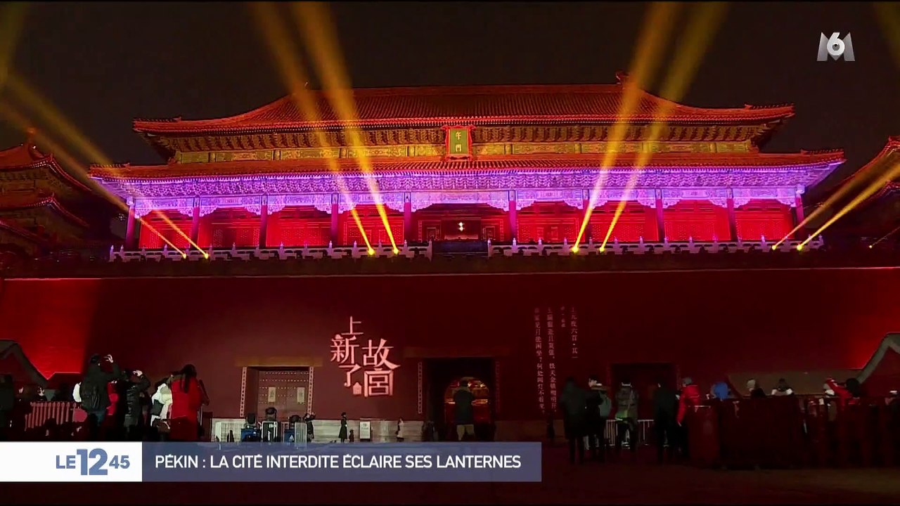Pékin : la cité interdite éclaire ses lanternes