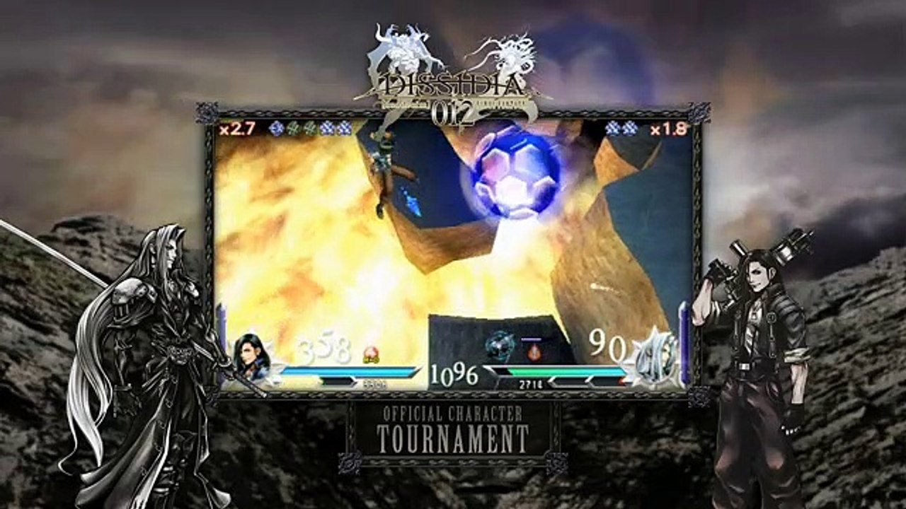 Dissidia 012 Final Fantasy - Laguna contra Sephirot