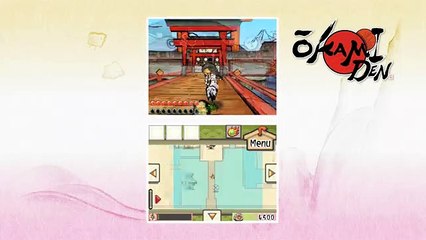 Okamiden - Deidades y escenarios