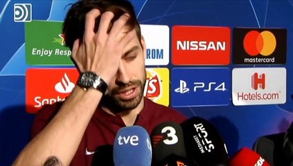 Ateque de Piqué al Real Madrid por sus quejas arbitrales