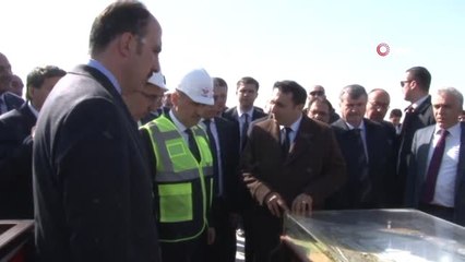 Bakan Turhan, Yeni Tren Garı ve Lojistik Merkezi'ni İnceledi