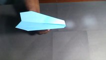 How to make a paper plane that flies far || Tutorial-18