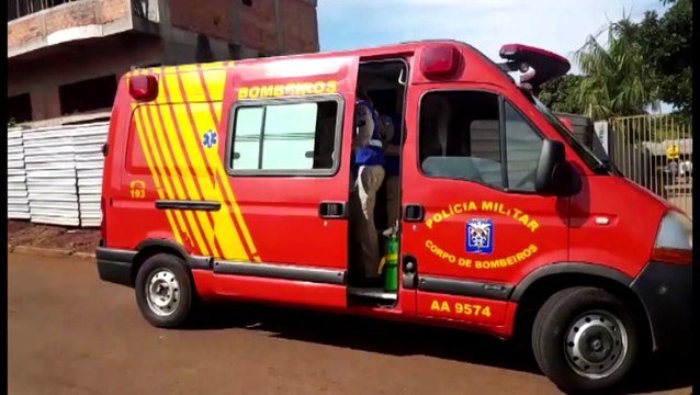 Vazamento de gás provoca incêndio e moradora sofre queimaduras no Esmeralda