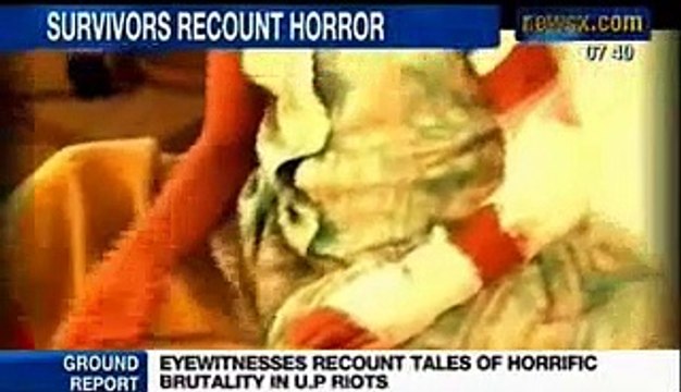 Communal Clashes in India _ Survivors from the Muzaffarnagar riots flee for life