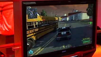 Jugando a Twisted Metal - Vandal TV E3 2010