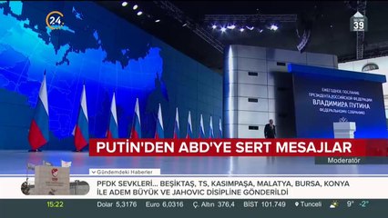 Putin'den ABD'ye sert mesajlar