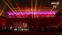 Chine: la Fête des lanternes illumine la Cité interdite