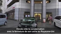 Le Japonais Honda ferme son usine britannique
