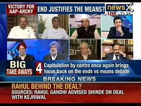 Should centre have allowed 'Dharna' politics to armtwist it ?