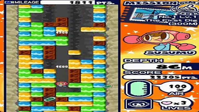 Mr. Driller: Drill Till You Drop - Jugabilidad