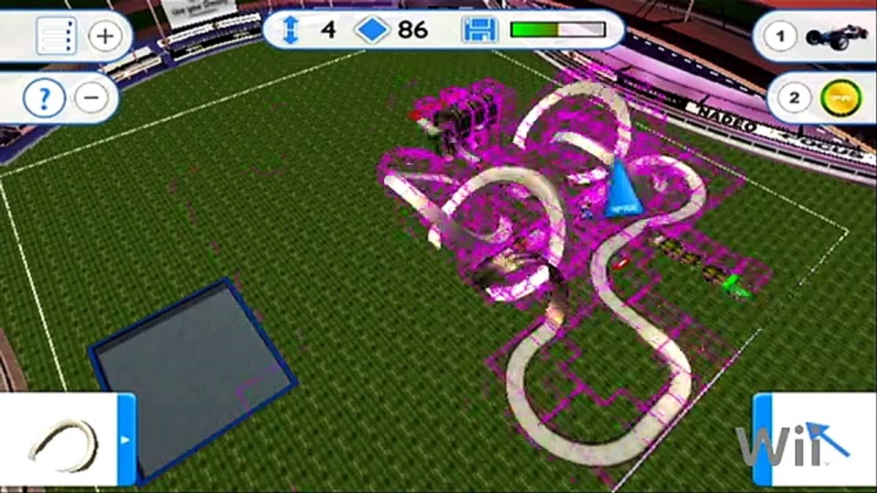 TrackMania Wii - Editor