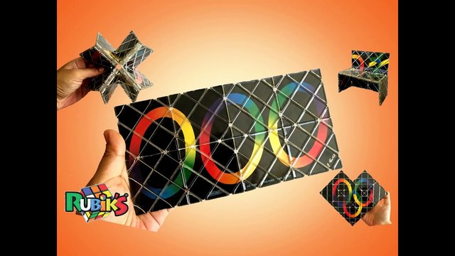 Rubik's Magic Puzzle Link the Rings 1980s Vintage Matchbox - Unboxing Demo How to Solve 3D Shapes