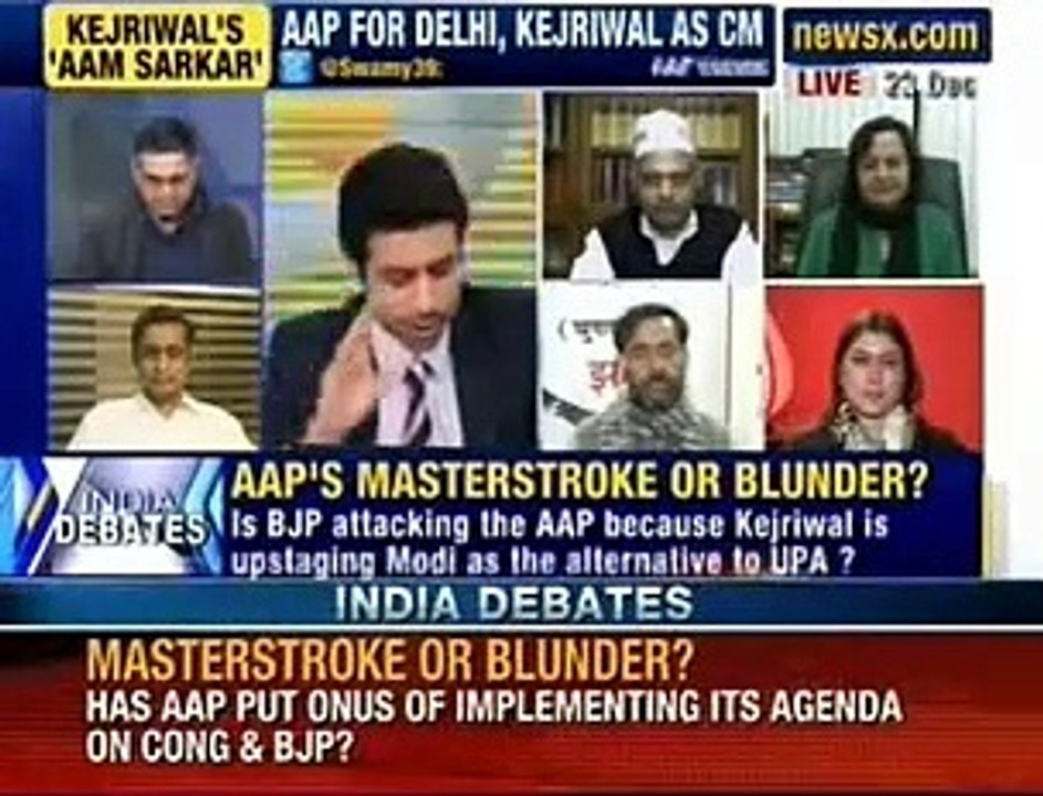Has the AAP compromised by accepting Congress support