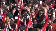Cumhurbaşkanı Erdoğan:'Kandil diyor ki HDP olarak bazı yerlerde seçime girmeyeceksiniz, aday göstermeyeceksiniz, bazı yerlerde CHP'yi destekleyeceksiniz bazı yerlerde İYİ partiyi destekleyeceksiniz. Mesele AK Partiyi sandıklarda mağlum et