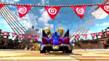 Sonic & Sega All-Stars Racing - Tráiler Wii