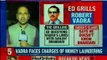 Robert Vadra Questioned by ED, Priyanka Gandhi came to drop Robert Vadra at ED Office | Robert Vadra Money Laundering Case Updates | Priyanka Gandhi | NEWSX