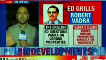 Robert Vadra Questioned at Enforcement Directorate Office | Robert Vadra Money Laundering Case Live Updates| Priyanka Gandhi | NEWSX