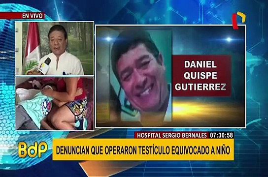 Hospital Sergio Bernales se pronuncia tras presunta negligencia en operación a niño