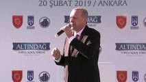 Cumhurbaşkanı Erdoğan: 