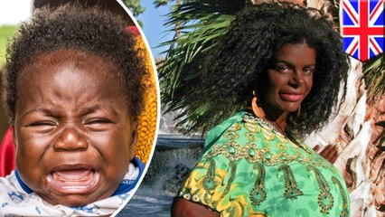 Delusional transracial couple says their baby will be born black