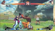 Super Street Fighter IV - Juri contra Dee Jay