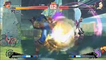 Super Street Fighter IV - Juri contra T. Hawk
