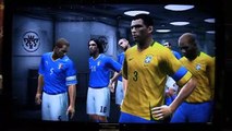 PES 2010 - Italia vs Brasil Primera parte