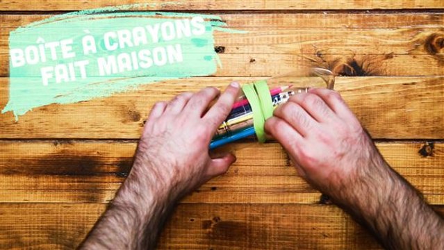 Faire sa boîte à crayons soi-même